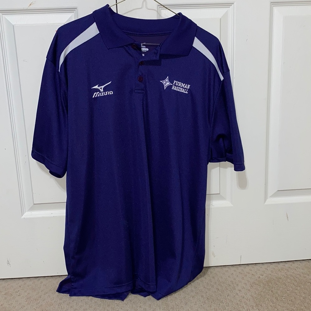 mizuno drylite furman baseball polo